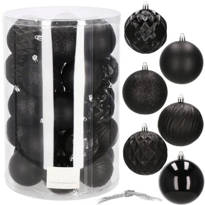 26815 ca0877 bombki choinkowe 8 cm 30 szt M1