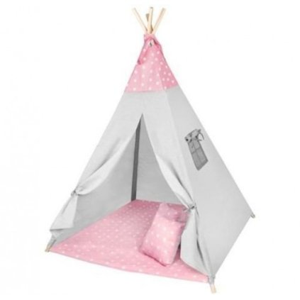 Stan pre deti teepee - ružový