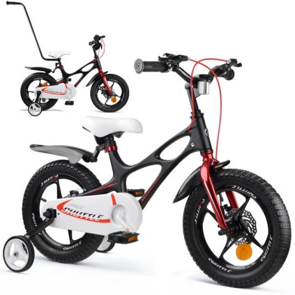 Bicykel Royal Baby Bicycle 14 "Space Shuttle + RB14-22 - čierny