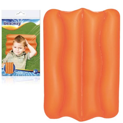 Nafukovací vankúš na pláž 38 x 25 cm Bestway 52127 - oranžový