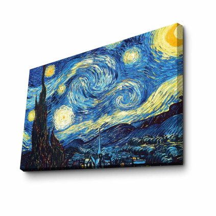 quadro a noite estrelada de van gogh famousart forme