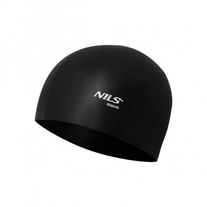 Silikónová čiapka NILS Aqua NQC BK01 - čierna
