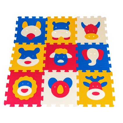 Podložka puzzle 9 ks RAMIZ ZDN.5511N9B - zvieratá