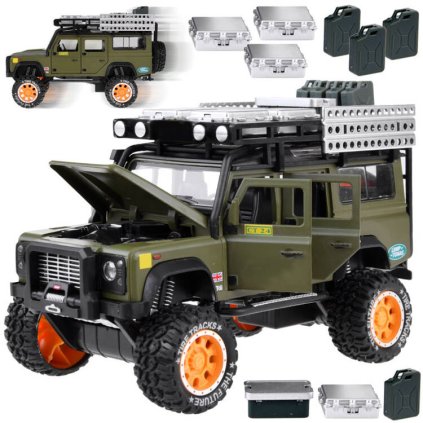 Terénne auto, zvuk, LED svetlo, 1:24 ZA4795