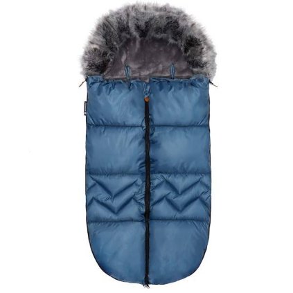 pol pl Spiworek do wozka 4w1 spiwor z futerkiem do sanek gondoli 90 cm granatowy zygzak 32916 1