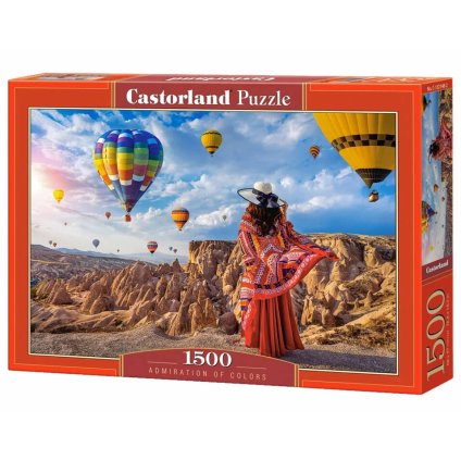 Puzzle 1500 dielikov C-152148 Obdiv farieb