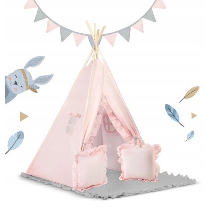 Detský stan Teepee NK-406 NUKIDO 740602 - ružový