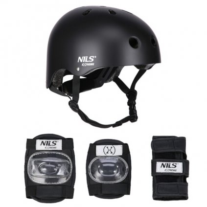 Helma s chráničmi NILS Extreme MR290+H230 čierna