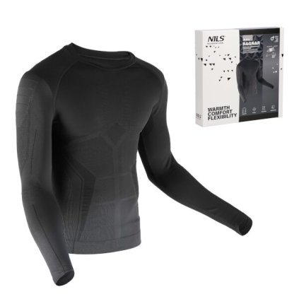 Pánske termo tričko 2XL/3XL NILS Ragnar BTK0060 - čierne