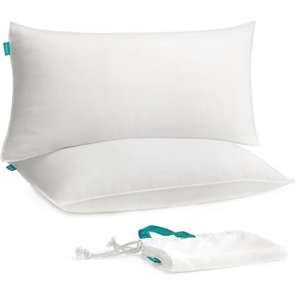 Vankúš 40 x 80 cm s výplňou 800 g 2x SONGMICS TBP001W02