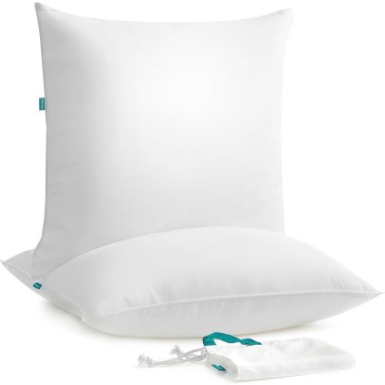 Vankúš 80 x 80 cm s výplňou 1500 g 2x SONGMICS TBP002W02