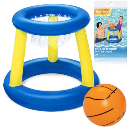 Nafukovací basketbalový kôš + llopta s loptou 0,61m Bestway 52418