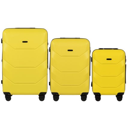 WINGS ZESTAW 3 WALIZEK 149 PEACOCK 3.0 YELLOW