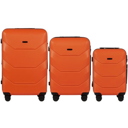 WINGS ZESTAW 3 WALIZEK 149 PEACOCK 3.0 ORANGE