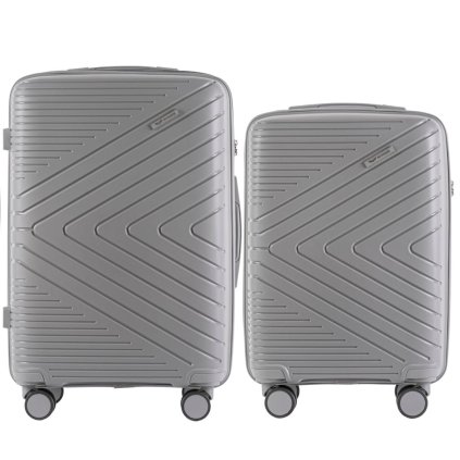 KOMPLET WALIZEK PRIMROSE S M LIGHT GREY