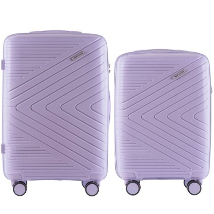 KOMPLET WALIZEK PRIMROSE S M WHITE PURPLE