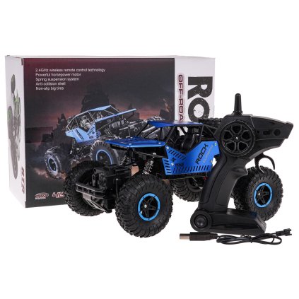Detské auto Blue Rover na diaľkové ovládanie Crawler R/C ROVER 1:16