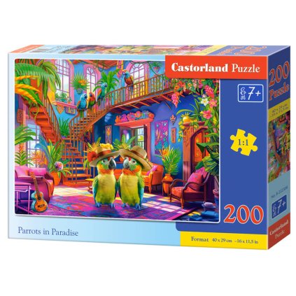 Puzzle Papagáje v raji B-222308