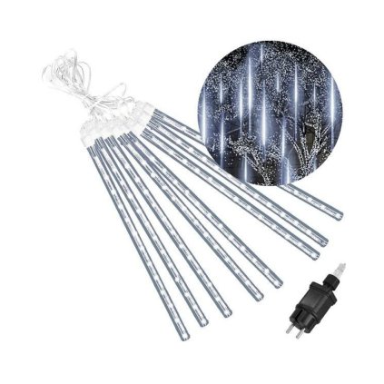 Vianočné osvetlenie cencúle144 LED SPRINGOS CL1213