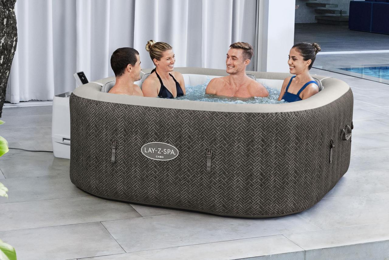 Lay-Z-Spa Cabo SMART HydroJet Jacuzzi BESTWAY 6001R