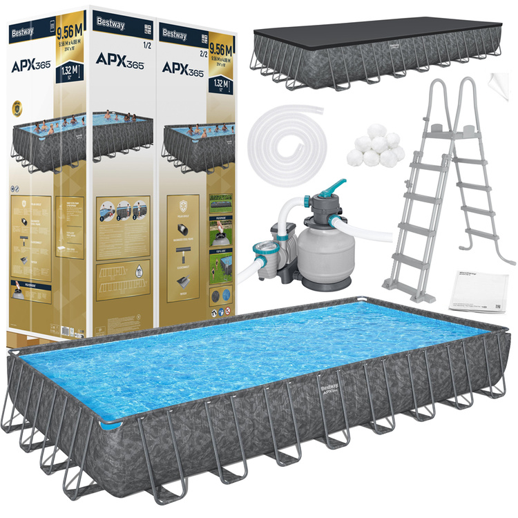 E-shop Rámový bazén 31FT 956x488x132cm APX 365 BESTWAY 561KJ