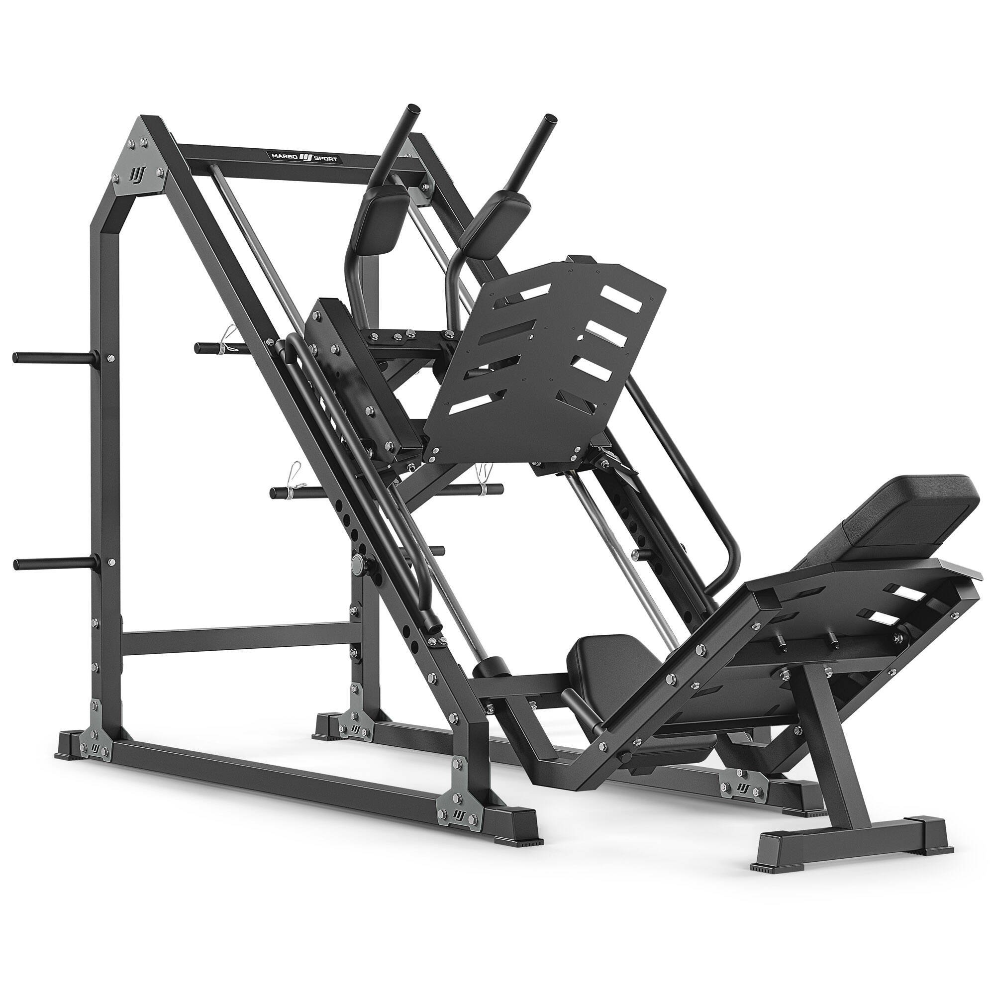 MARBO MS-U106 2.0 legpress + hack squat