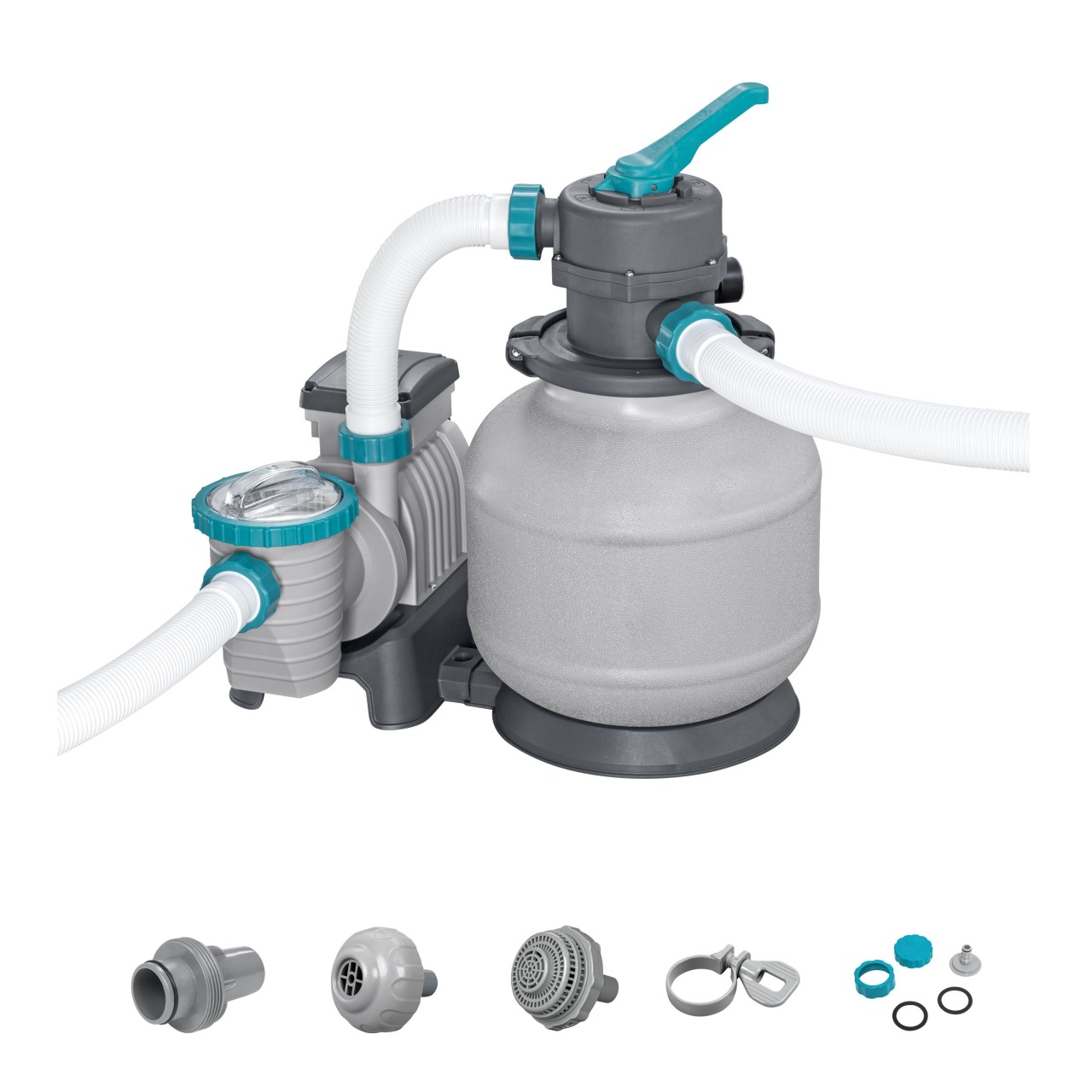 BESTWAY Pieskové filtračné čerpadlo pre bazény 8327 l/h + konektory + hadice 58499