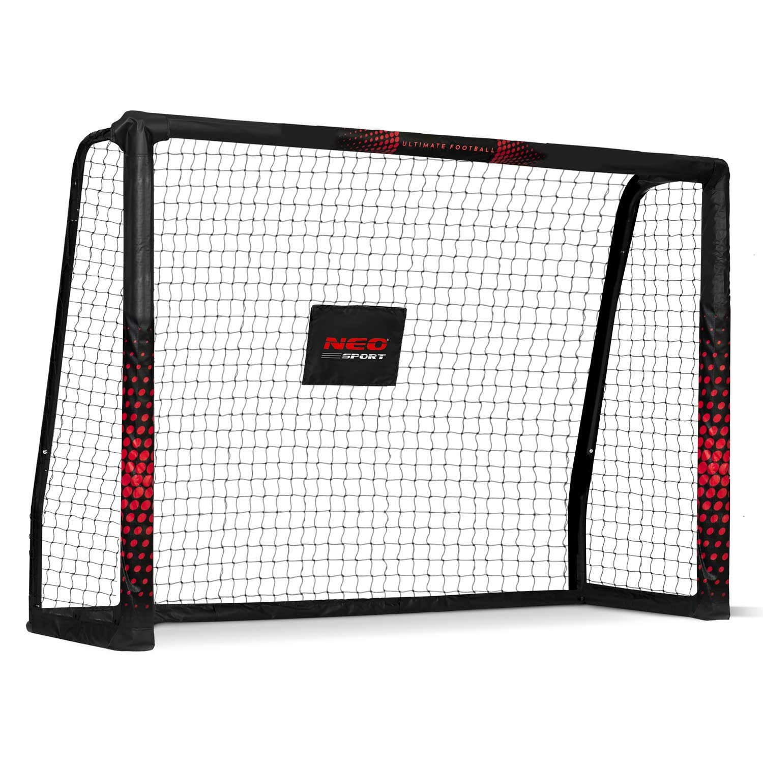 Neo-Sport Futbalová bránka 180 x 120 x 60 cm NS-463 čierno-červená