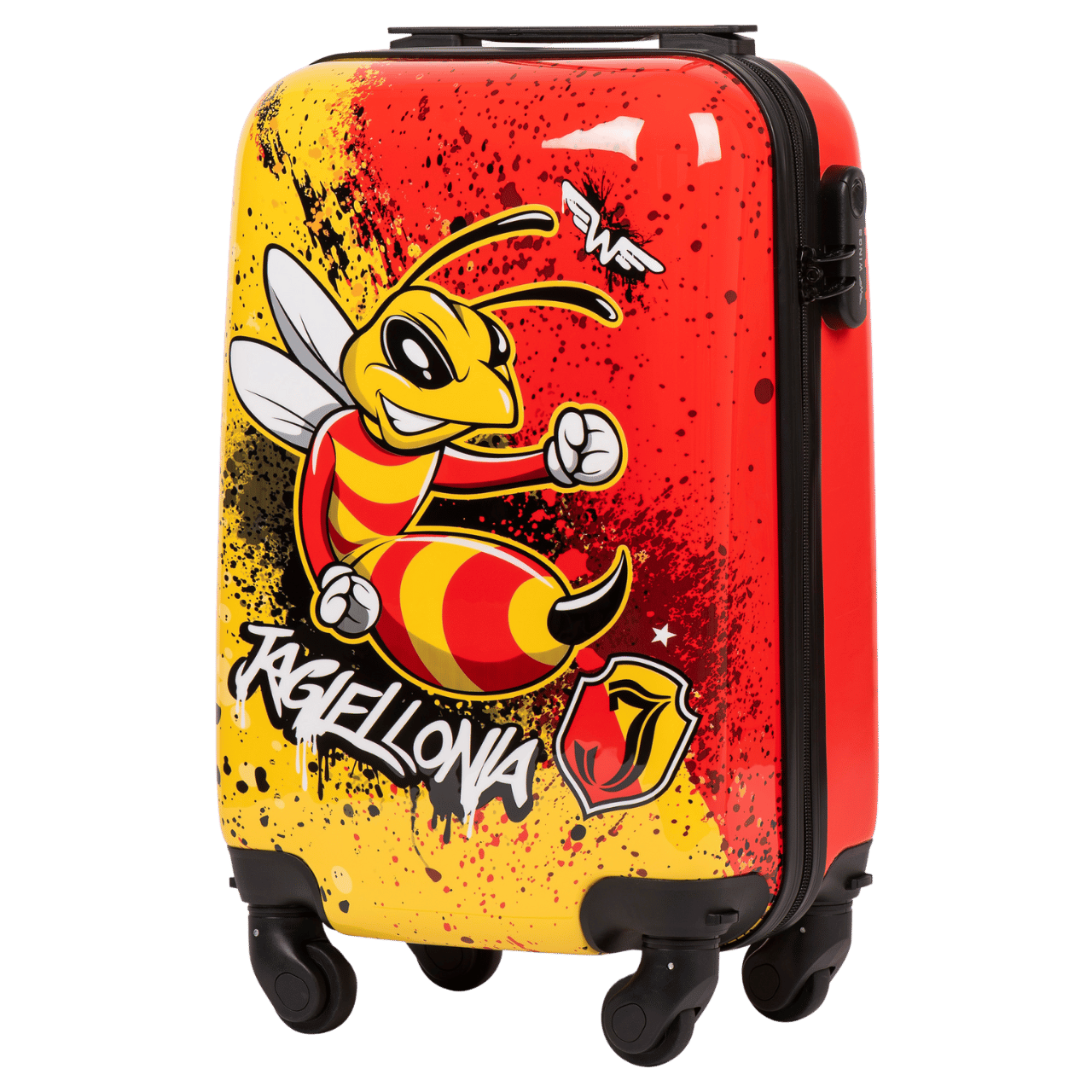 Malý kabínový kufor Wings x Jagiellonia BEE XS