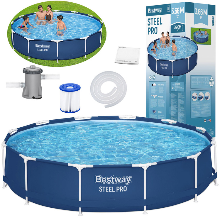 E-shop Bazén Bestway Frame 366 cm x 76 cm 8 v 1 56681