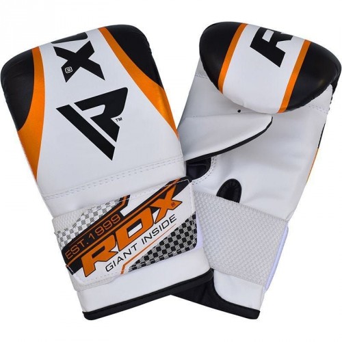 E-shop Boxerské rukavice RDX MITTS GEL - oranžové