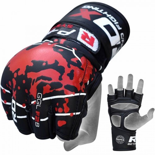 E-shop MMA rukavice RDX F2 - čierne Veľkosť: S