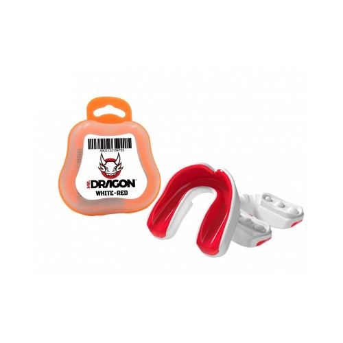 E-shop Chránič zubov MR.DRAGON - bielo-červený