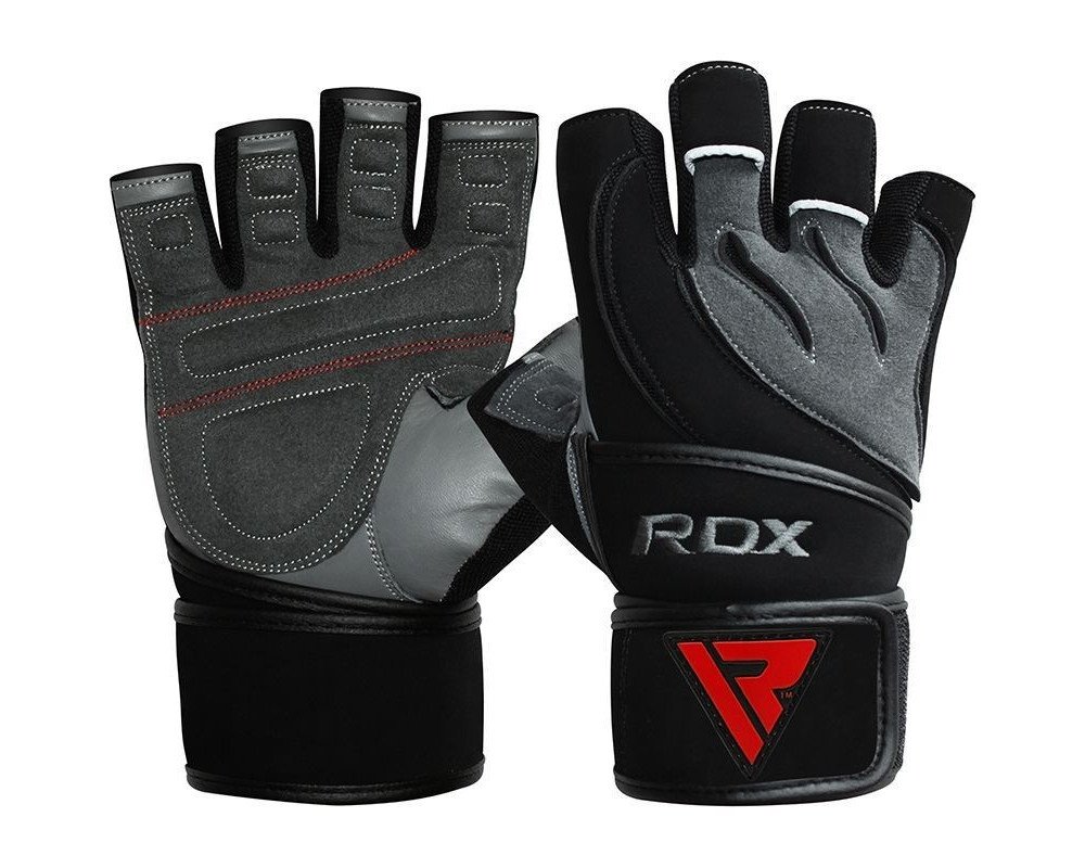 Kožené fitness rukavice RDX WGL-L4G Veľkosť: M