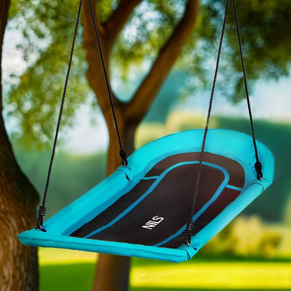 Oválna hojdačka typu čapí hniezdo NILS Camp NB5044 modrá