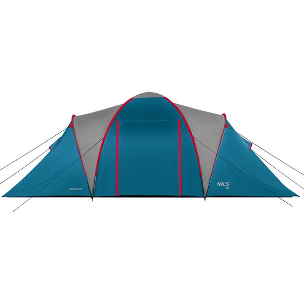 Rodinný stan NILS Camp NC6031 Highland modrý/svetlo šedý