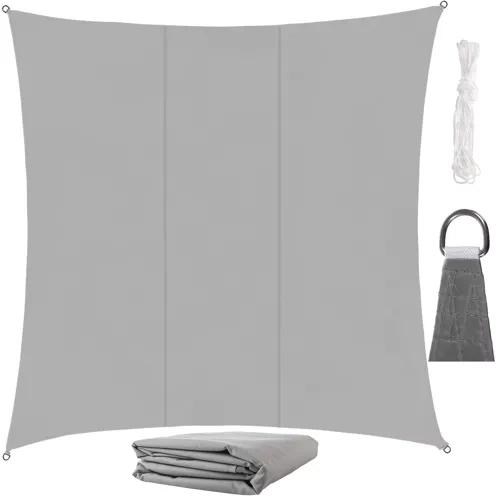 Slnečná plachta 3.6x3.6m Gardlov 23164 - sivá
