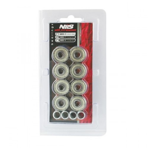 Ložiská NILS Extreme ABEC 9 CHROME 8 ks