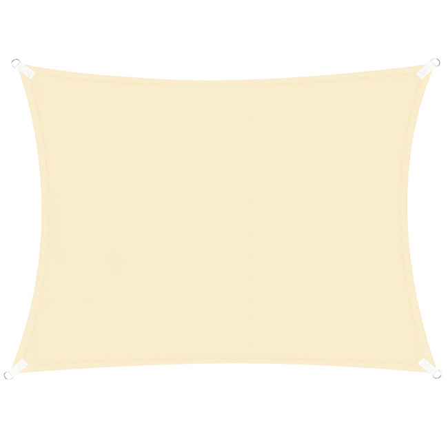 Slnečná plachta 3x2 m 160 g/m2 SPRINGOS SN0060 - béžová