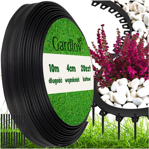 Záhradný okraj 4cm - 10m Gardlov 24561
