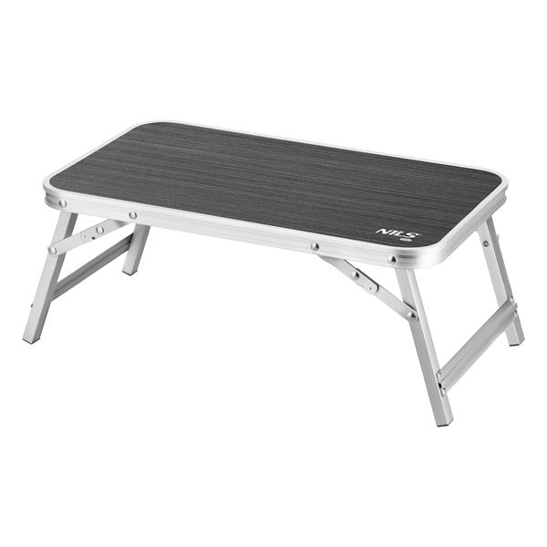 Skladací kempingový stolík 50x30x20 cm NILS Camp NC3403- sivý