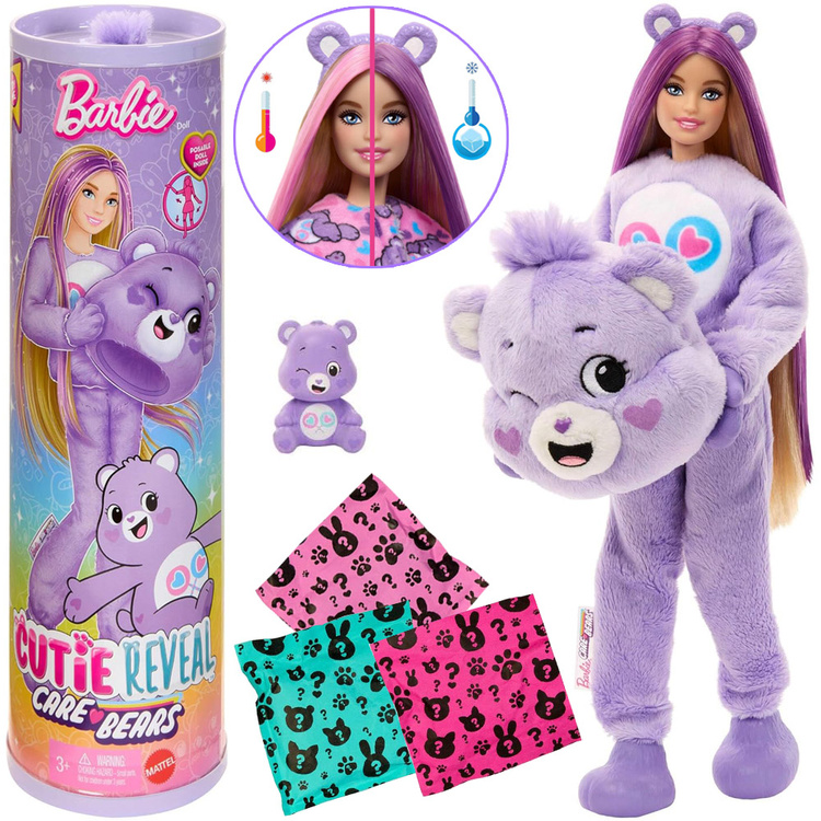 Mattel Barbie Cutie Reveal Bábiky s medvedíkmi - NEŽNÉ SRDCE ZA6062