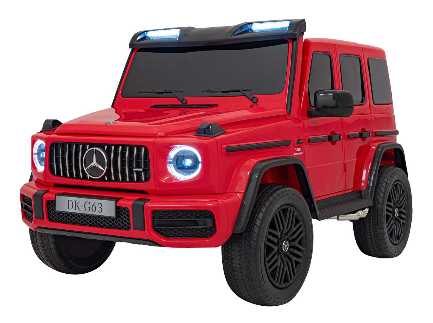 Elektrické autíčko Mercedes Benz G63 AMG XXL STRONG MP4 červené