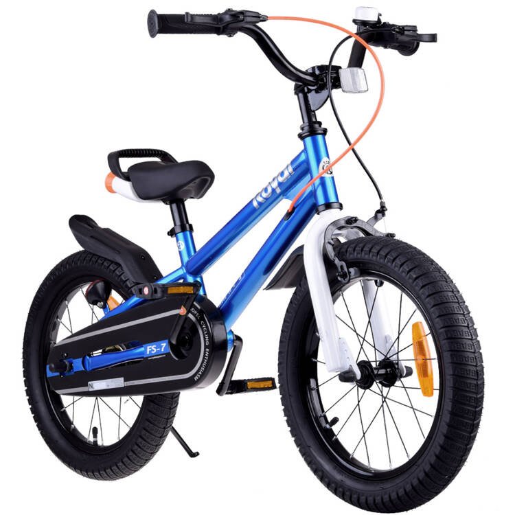 Royal Baby Freestyle 7.0 – Perfektný športový bicykel 16'' pre deti RB16B-6 modrý