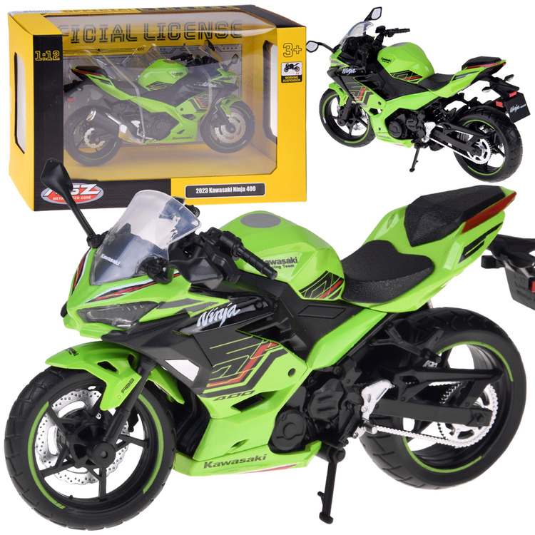 Model motocykla Kawasaki Ninja 400 2023 – mierka 1:12 ZA5952