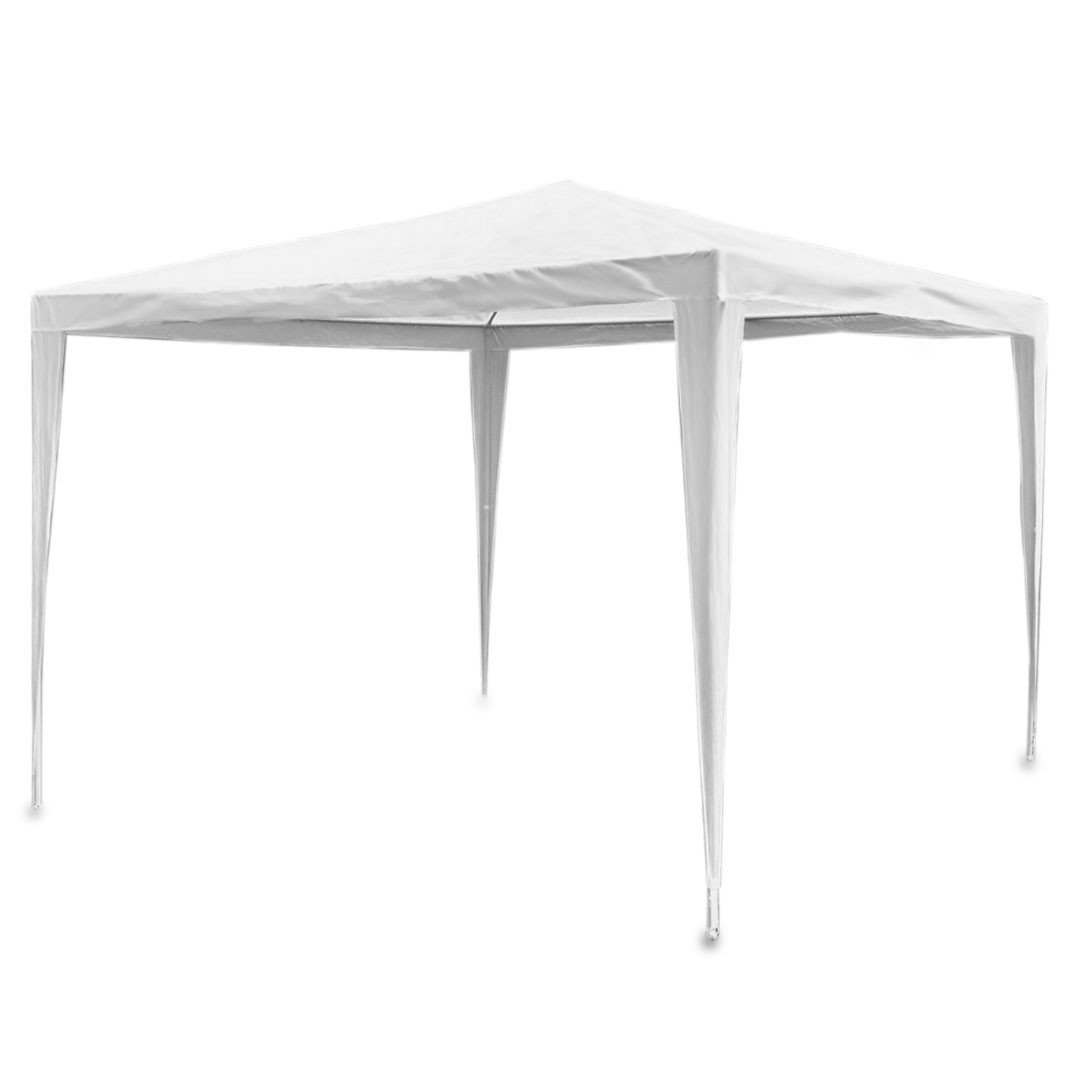 Biely záhradný pavilón 3x3m PLONOS 4936
