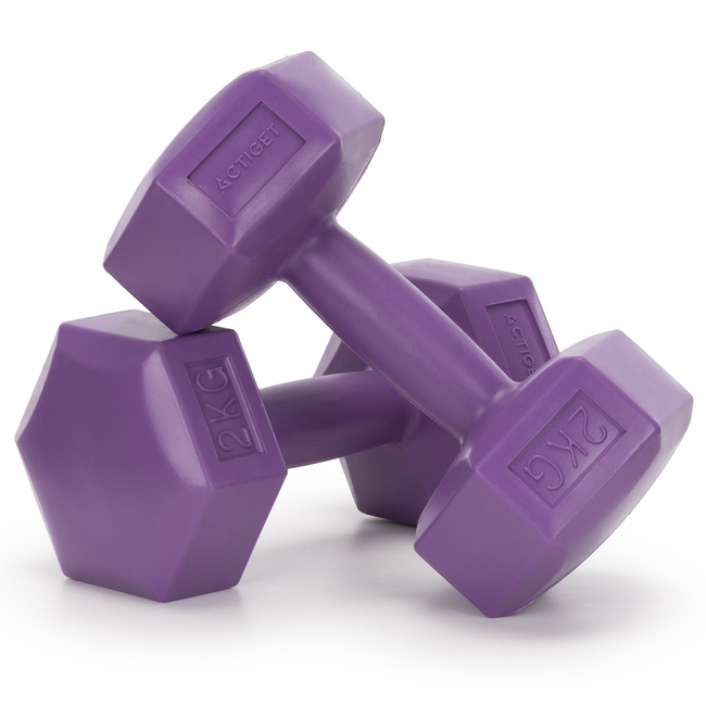 Jednoručné činky 2x2 kg Actiget ACT0158