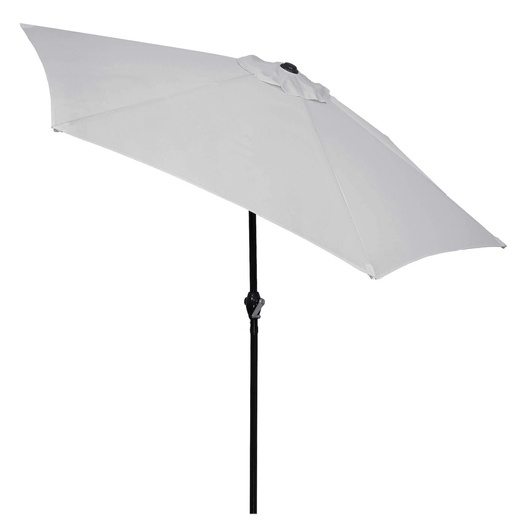 SPRINGOS Skladací záhradný slnečník 260 cm – sivý GU0022