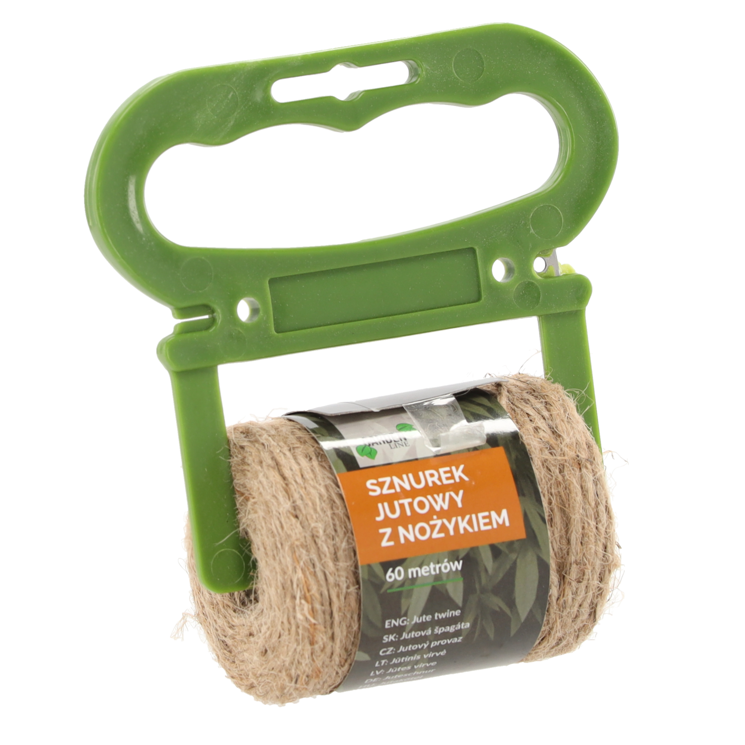 GARDEN LINE Jutový špagát 60 m s rezákom EDA4502