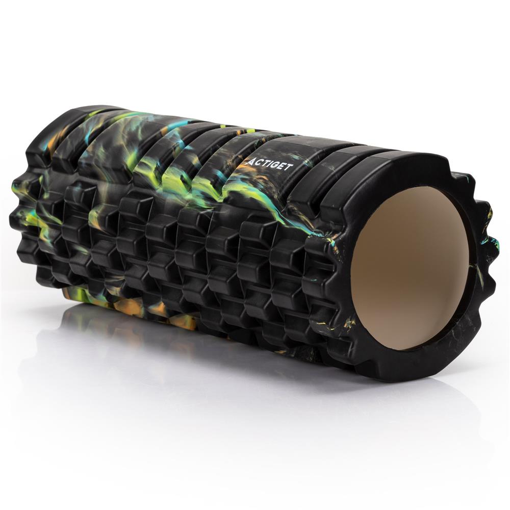 Masážny valec Actiget ACT0033 – stredne tvrdý valček s výstupkami na regeneráciu svalov